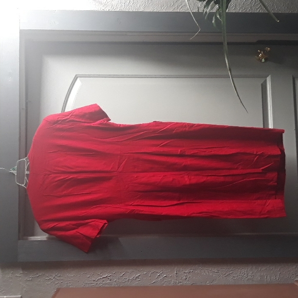 Argentine Boutique Silk Dress Sz 10 - Picture 6 of 10